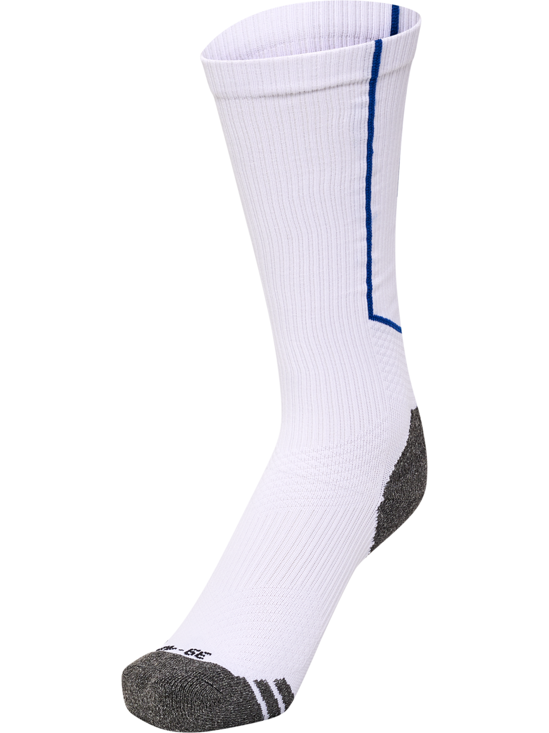 hmlPRO TRAINING SOCKS HIGH, WHITE/TRUE BLUE, packshot