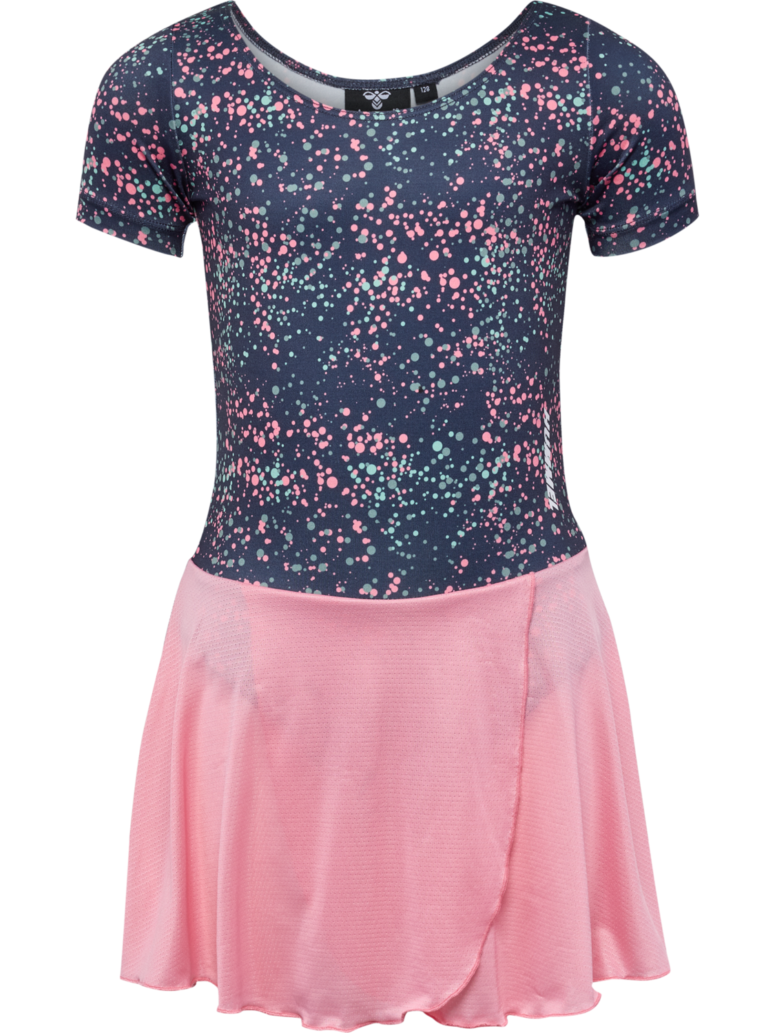 hmlNELLY GYMSUIT S/S, PEONY, packshot