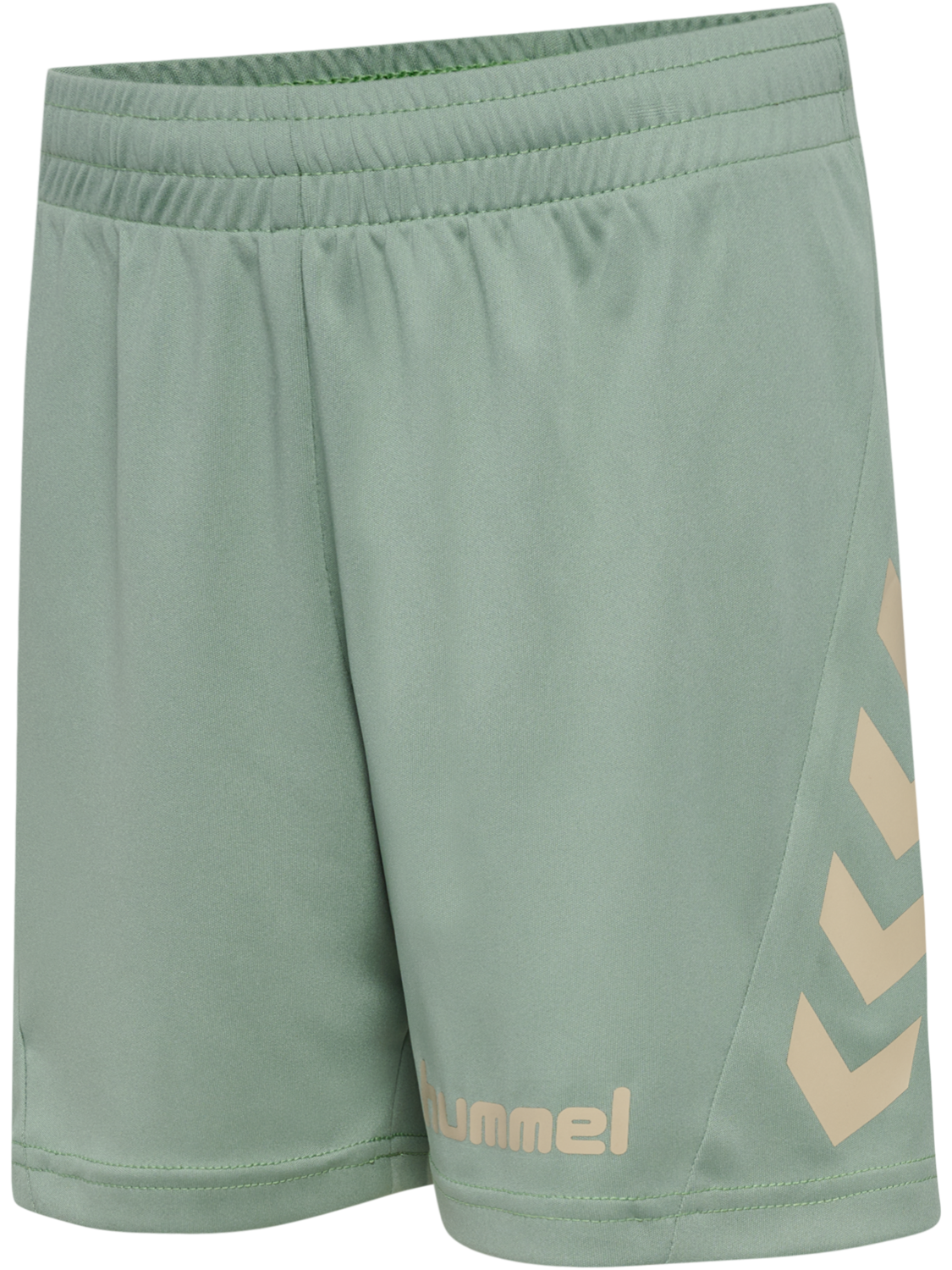 hmlPROMO KIDS DUO SET, ABBEY STONE/ICEBERG GREEN, packshot