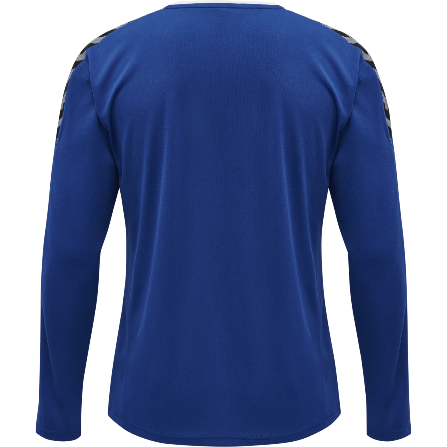 hmlAUTHENTIC POLY JERSEY L/S, TRUE BLUE, packshot