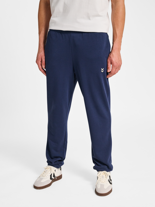 hmlPULSE SWEAT PANTS, DRESS BLUES, model