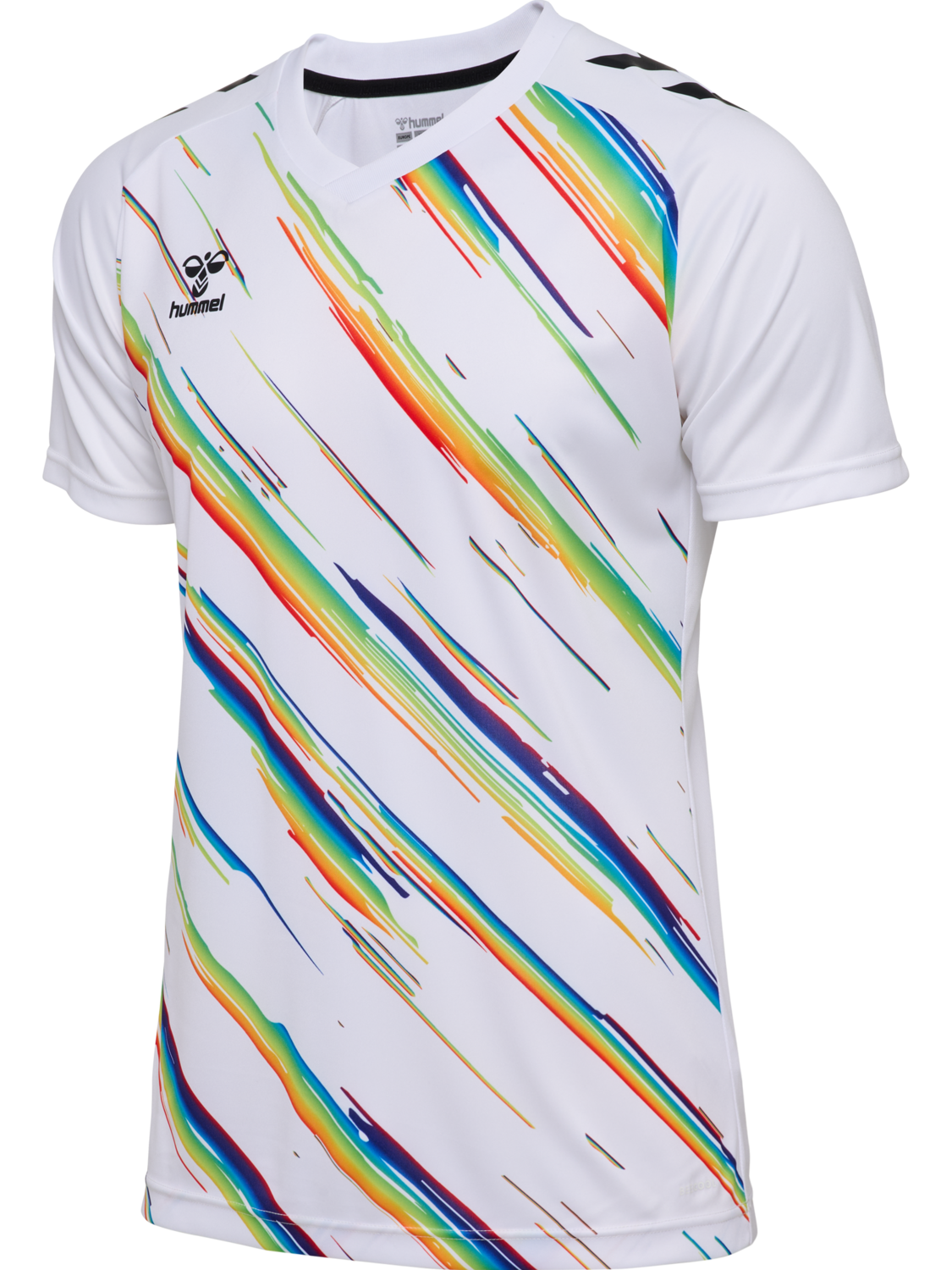 hmlMATCH TRIUMPH JERSEY S/S, WHITE/MULTICOLOR, packshot