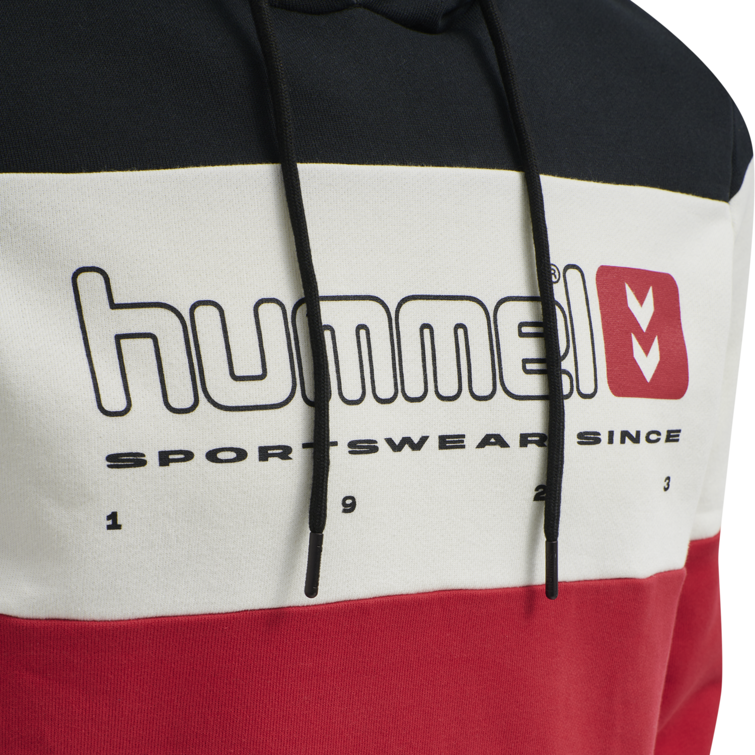 hmlLGC MUSA HOODIE, TRUE RED, packshot