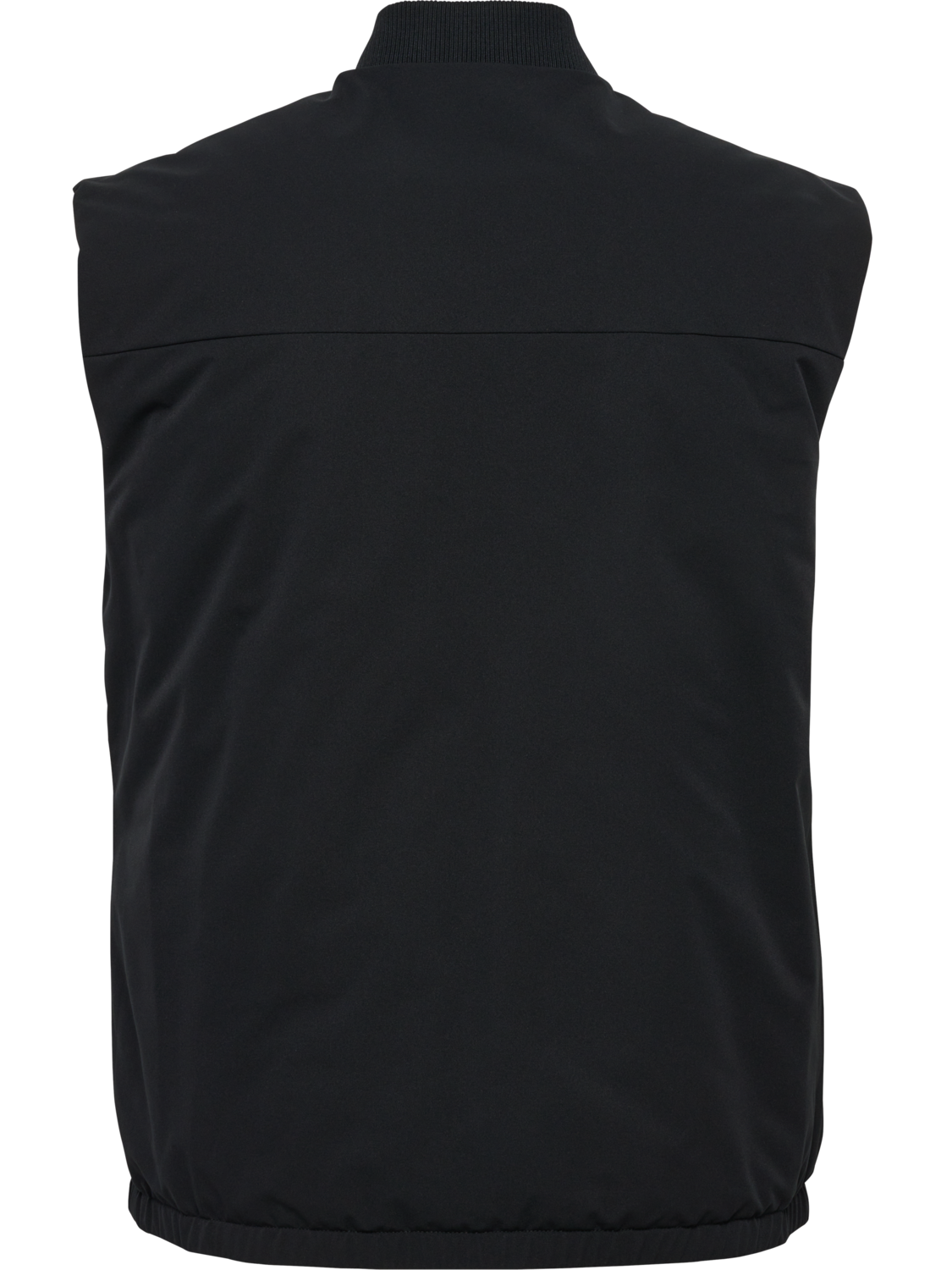 hmlTECH PADDED VEST, BLACK, packshot