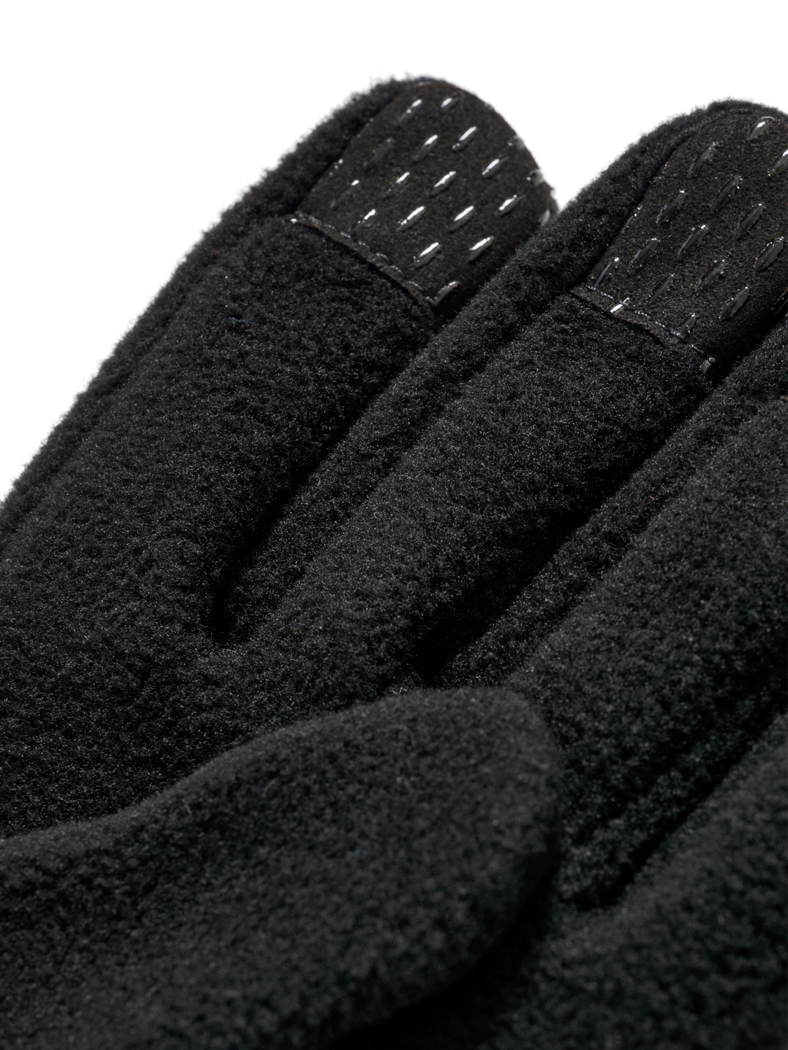 hmlFLEECE GLOVES, BLACK, packshot