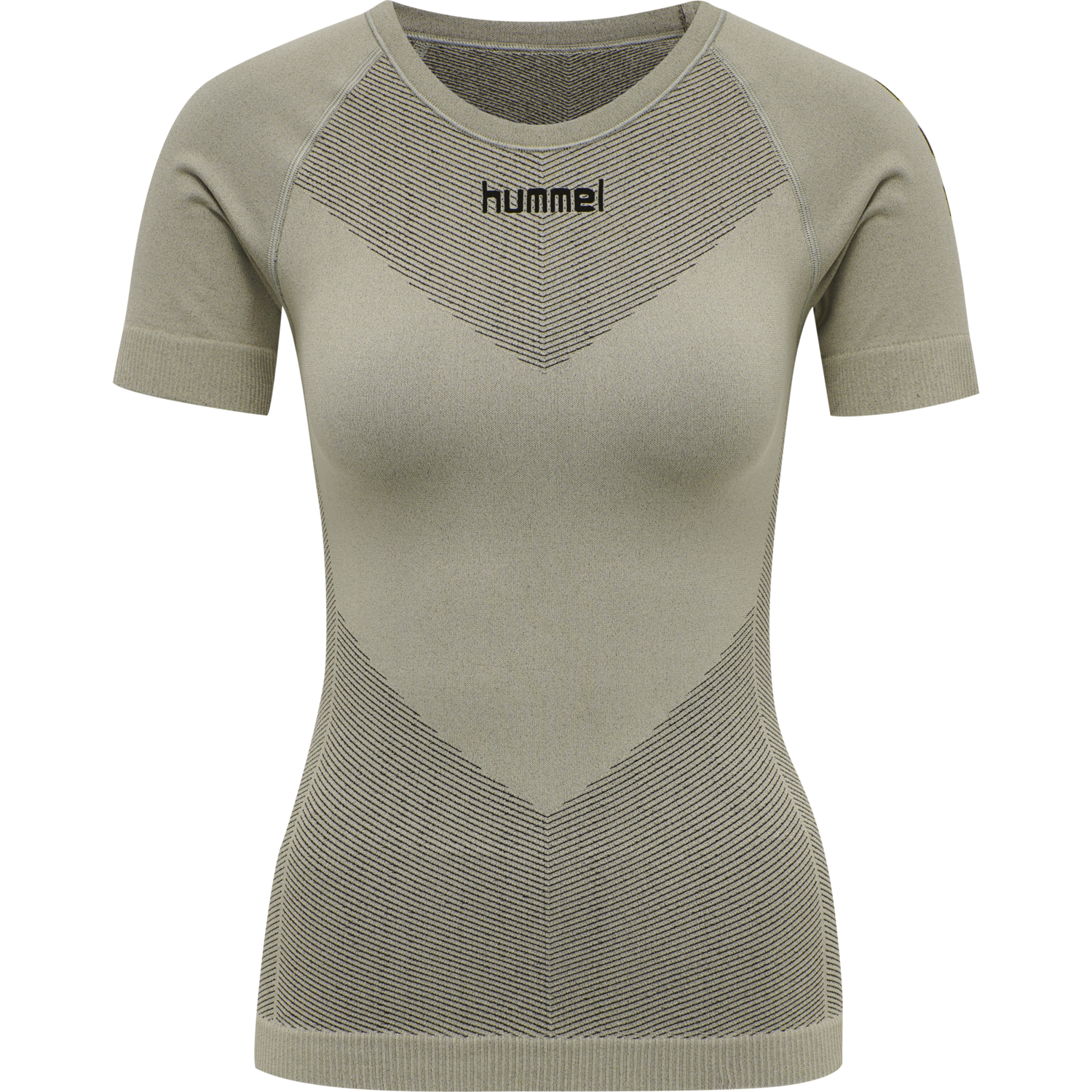 HUMMEL FIRST SEAMLESS JERSEY S/S WOMAN, LONDON FOG, packshot