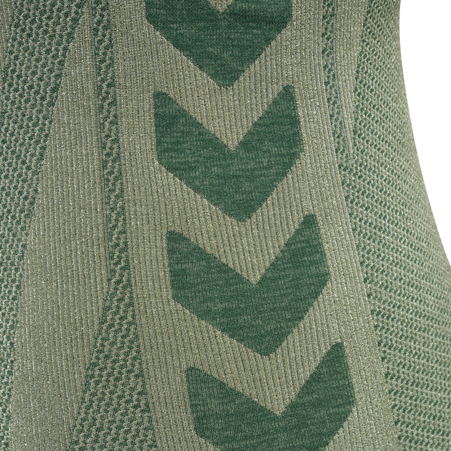 hmlCLEA SEAMLESS TOP, LAUREL WREATH/LILY PAD MELANGE, packshot