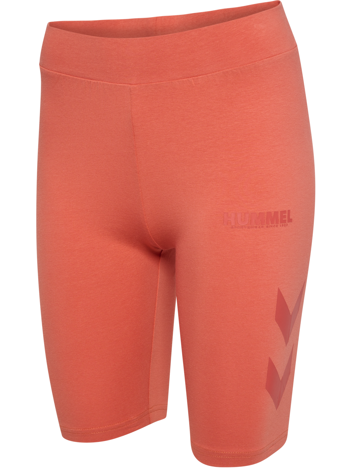 hmlLEGACY WOMAN TIGHT SHORTS, APRICOT BRANDY, packshot