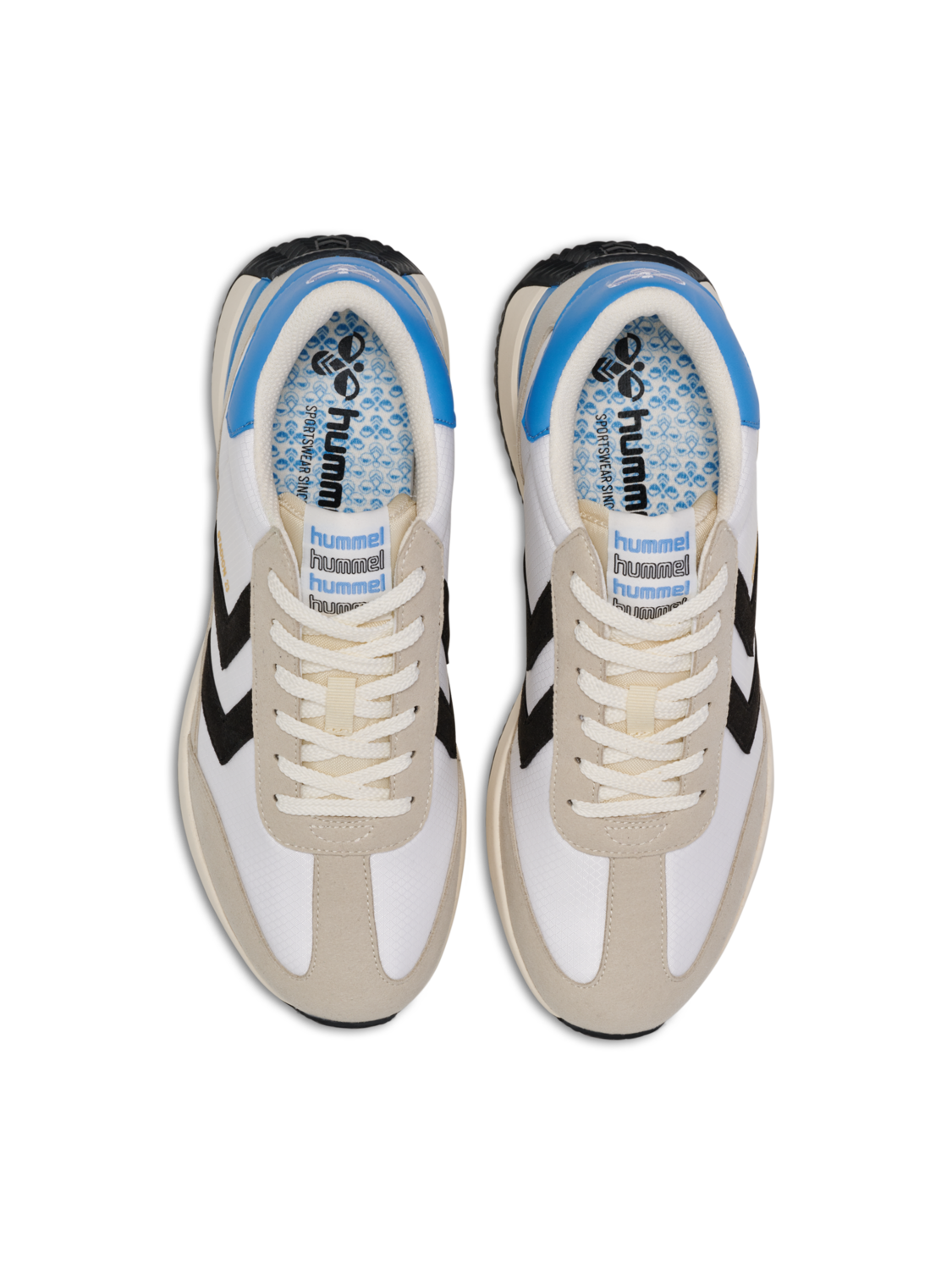 STADION 23, WHITE/BLACK/BLUE, packshot