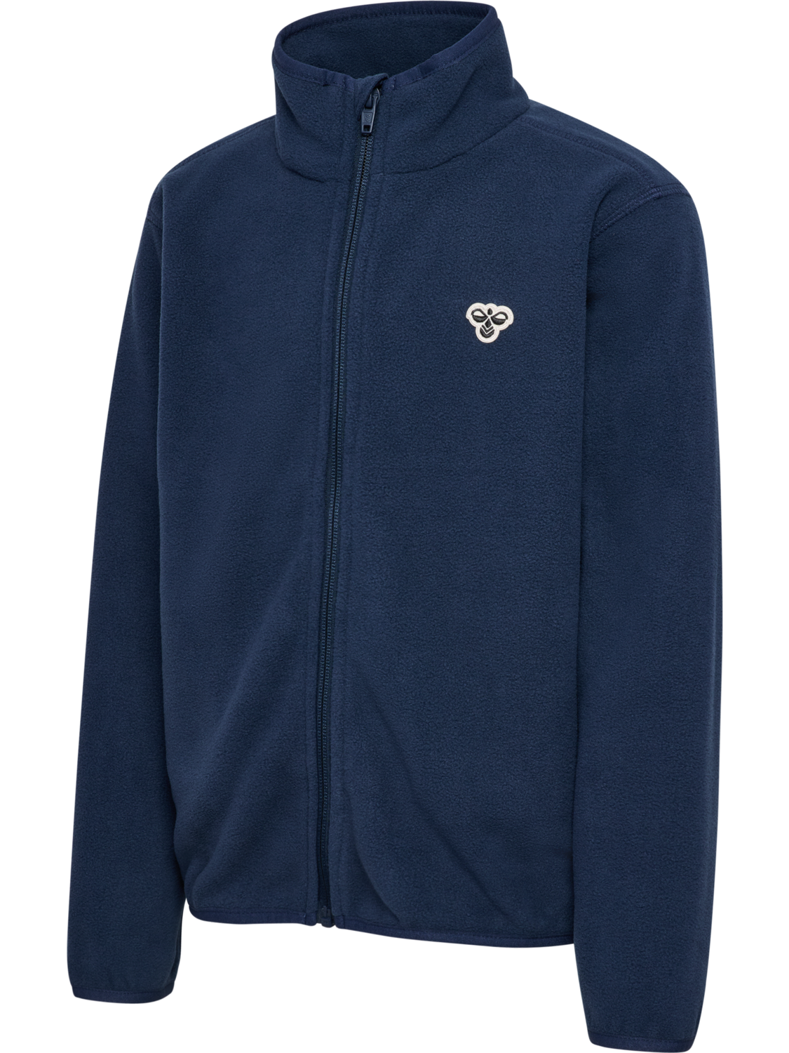 hmlJR FLEECE ZIP JACKET BEE, DRESS BLUES, packshot