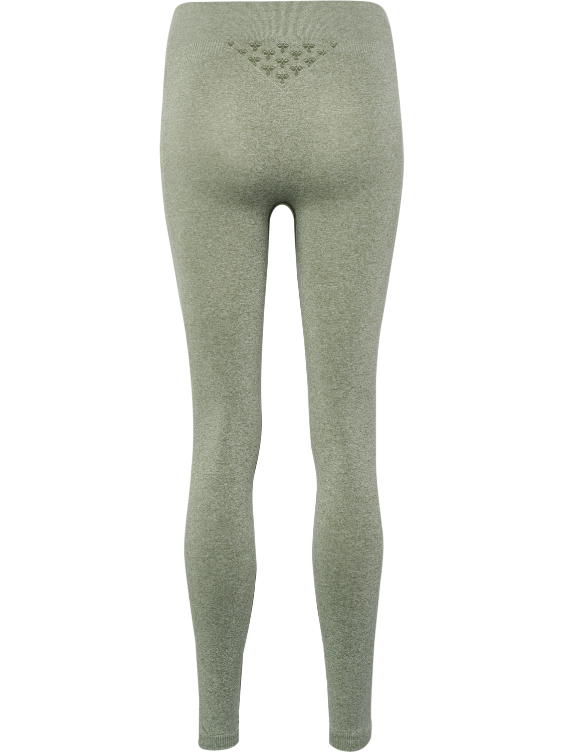 hmlCI SEAMLESS MID WAIST TIGHTS, SEAGRASS MELANGE, packshot
