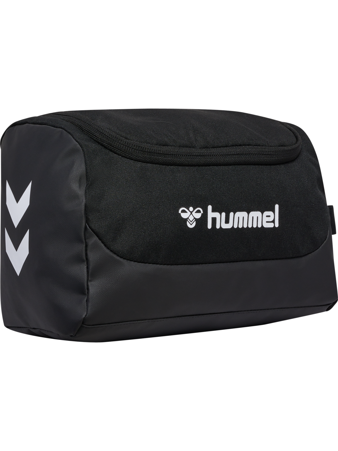 hmlLEAD TOILETRY BAG, BLACK, packshot