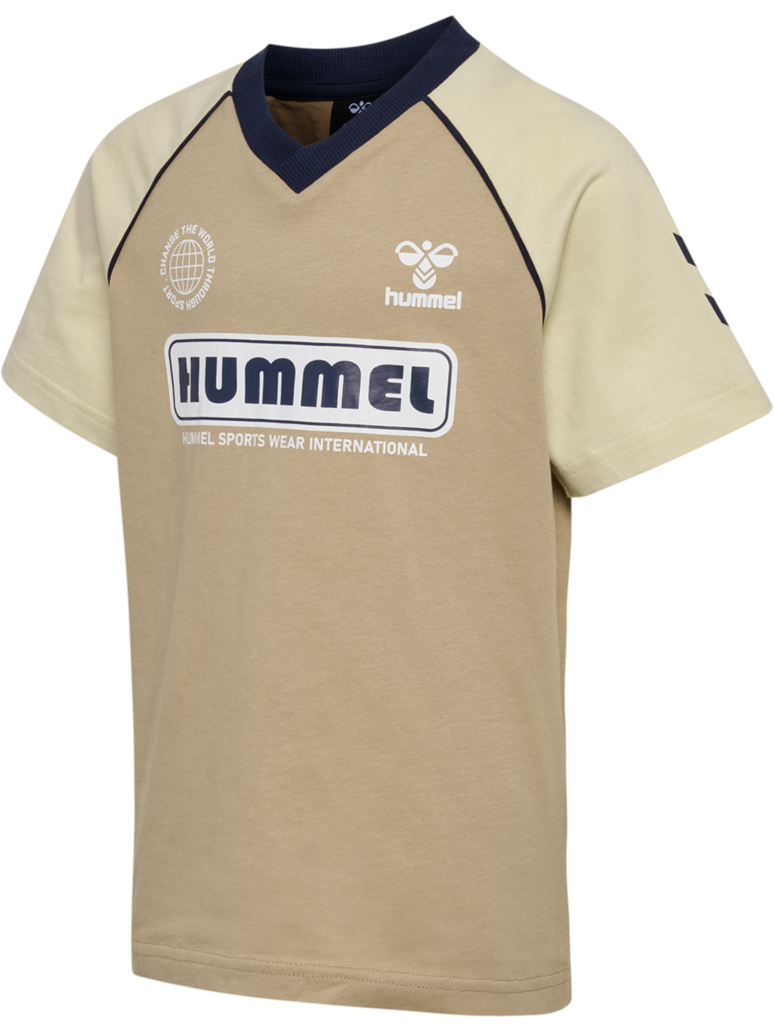 hmlROLF T-SHIRT S/S, CORNSTALK, packshot