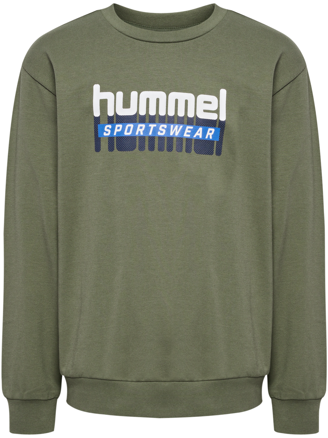 hmlTUKAS SWEATSHIRT, DUSTY OLIVE, packshot