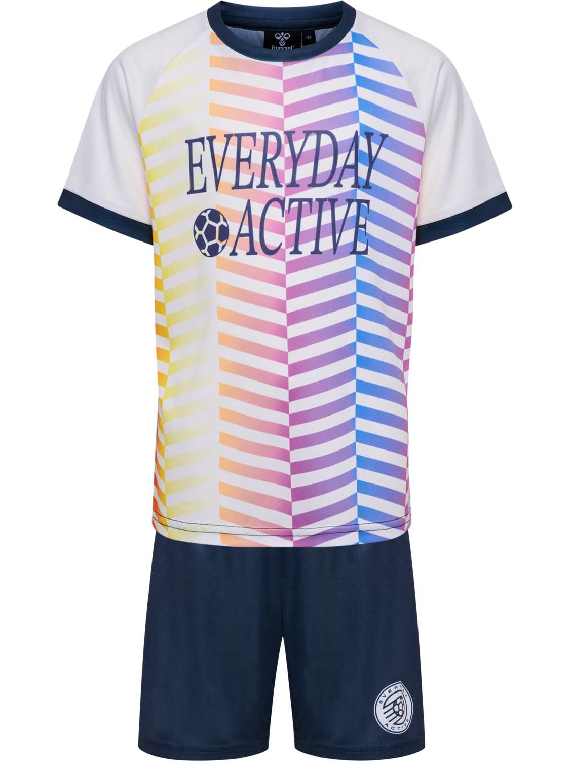 hmlSHIMMER SET, DRESS BLUES/WHITE, packshot