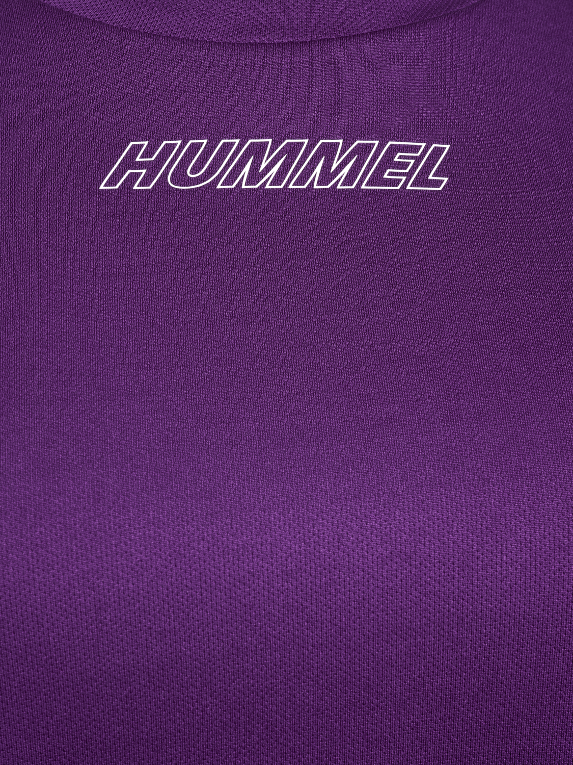 hmlTE CURVY T-SHIRT L/S PLUS, IMPERIAL PURPLE, packshot