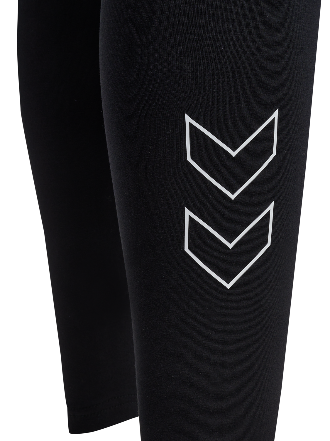 hmlELEMENTAL COTTON HW TIGHTS, BLACK/BLACK, packshot