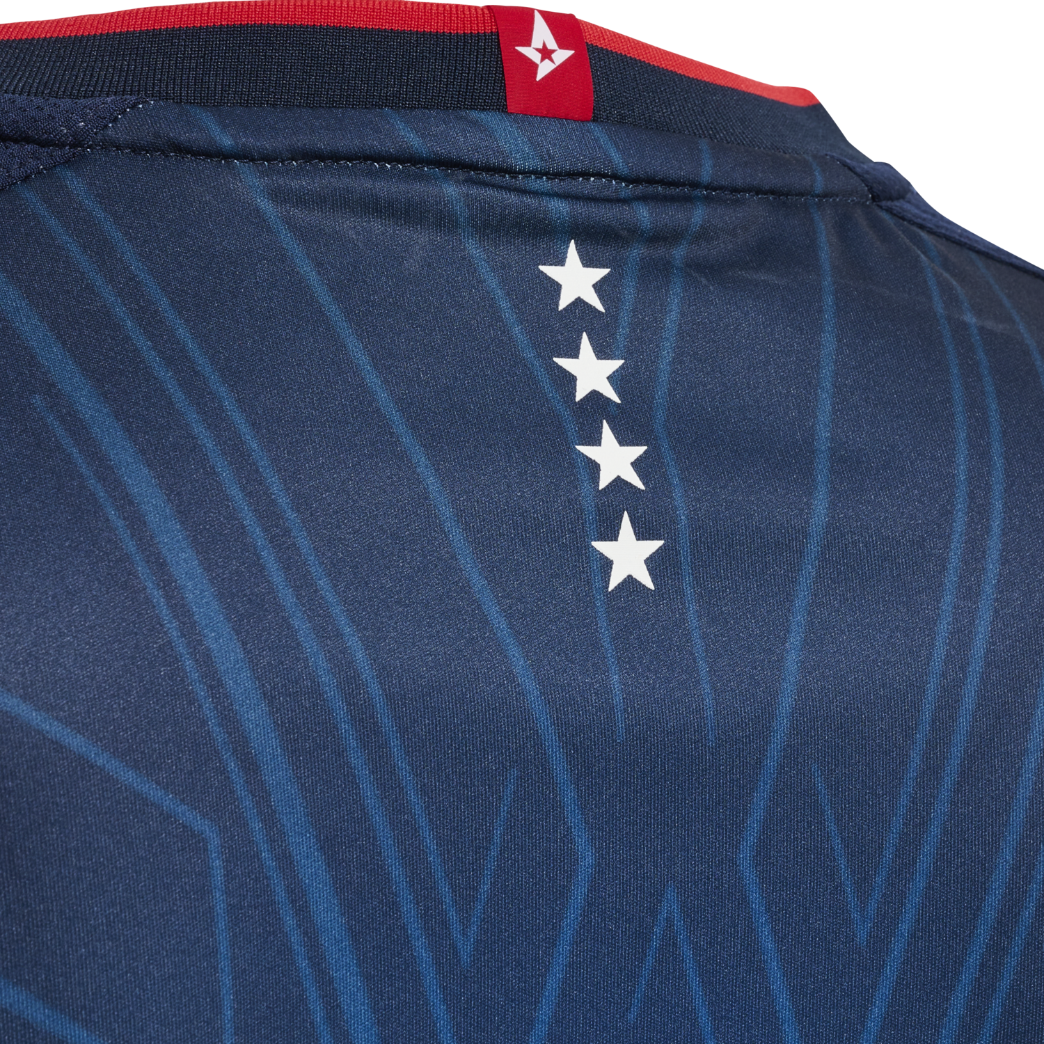 ASTRALIS 21/22 GAME JERSEY KIDS, MARINE/SPONSOR, packshot