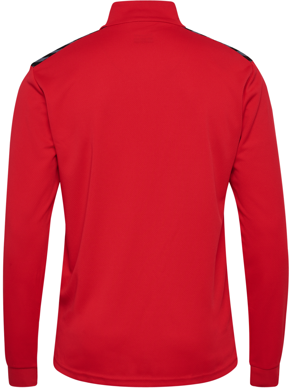 hmlAUTHENTIC HALF ZIP SWEAT, TRUE RED, packshot