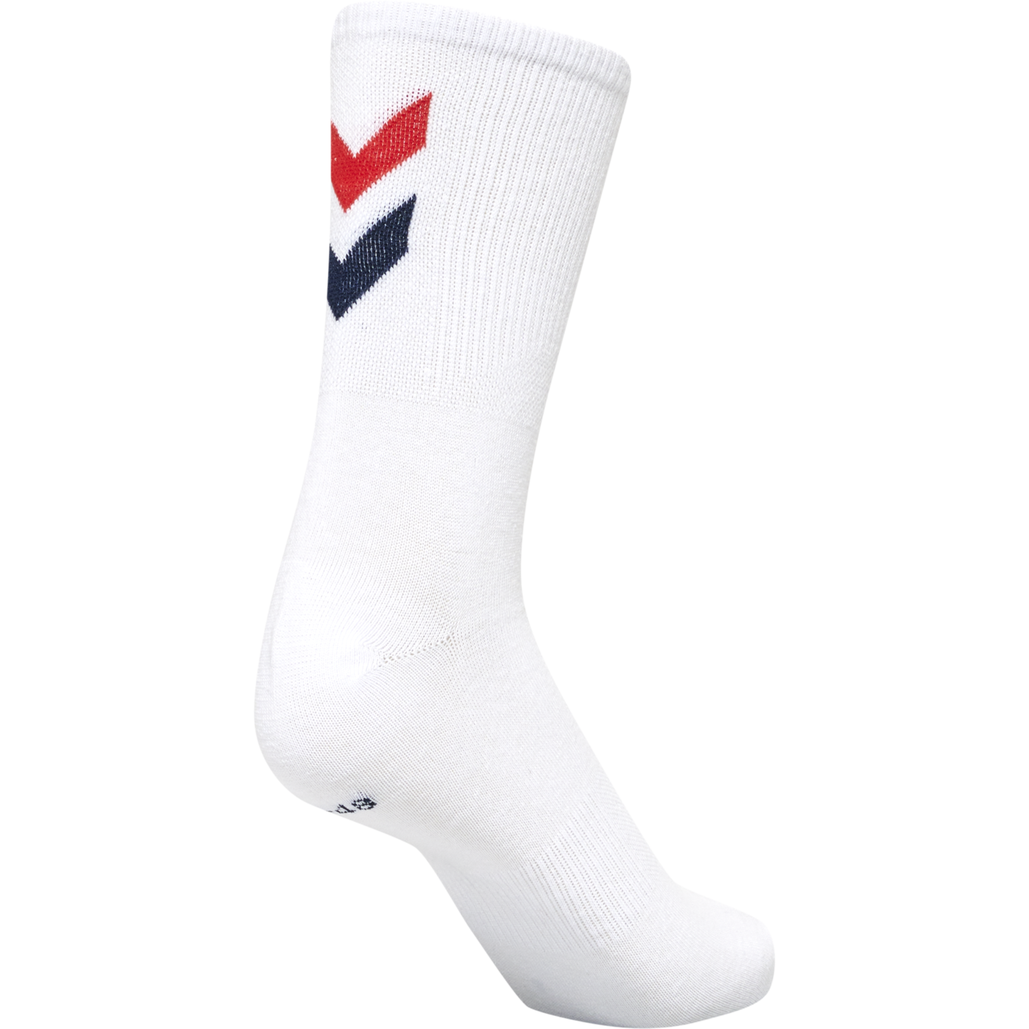 hmlCHEVRON 6-PACK SOCKS, WHITE/BLUE/RED/GREY, packshot
