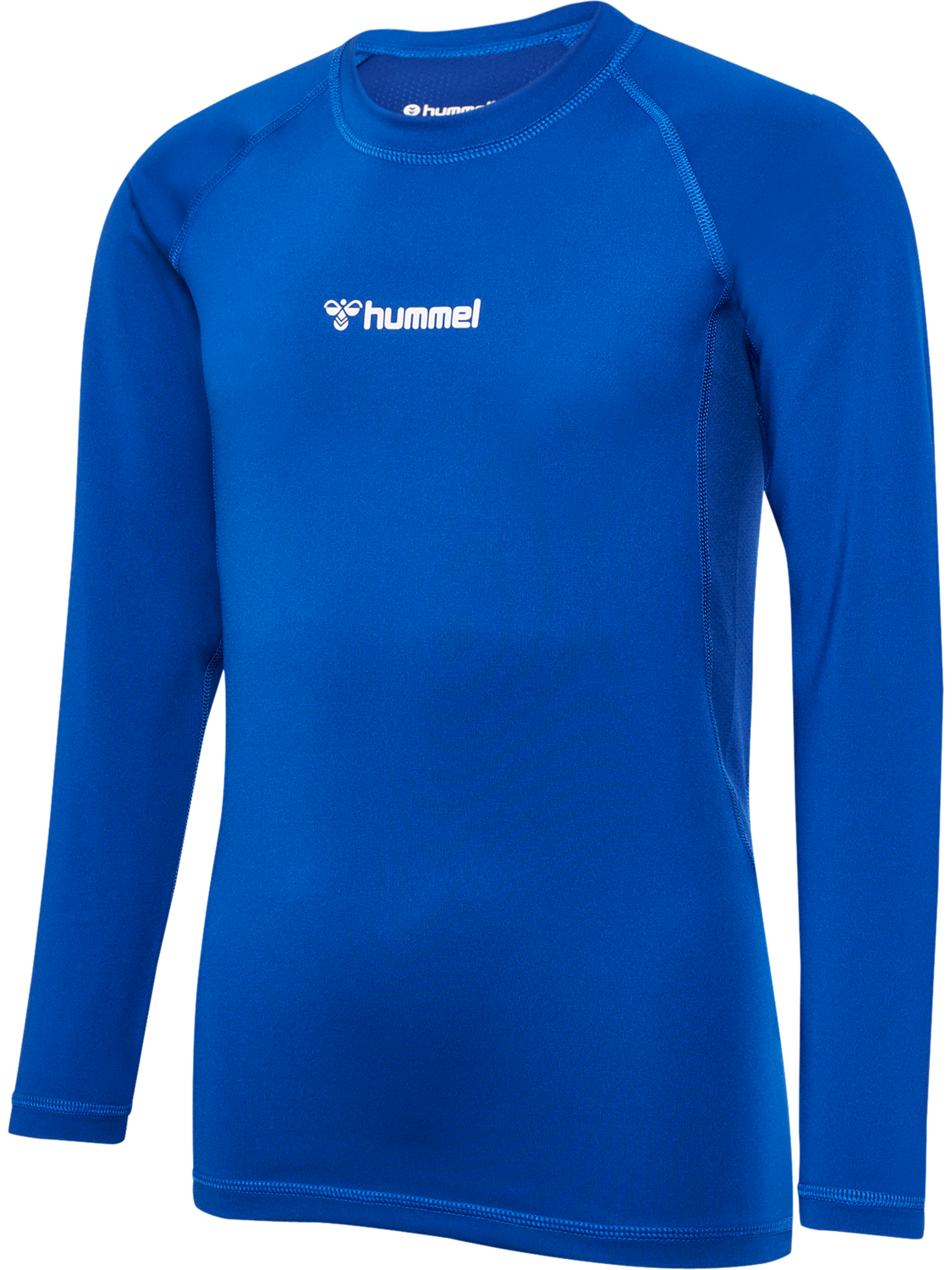hmlBL PERFORMANCE TEE L/S KIDS, TRUE BLUE, packshot