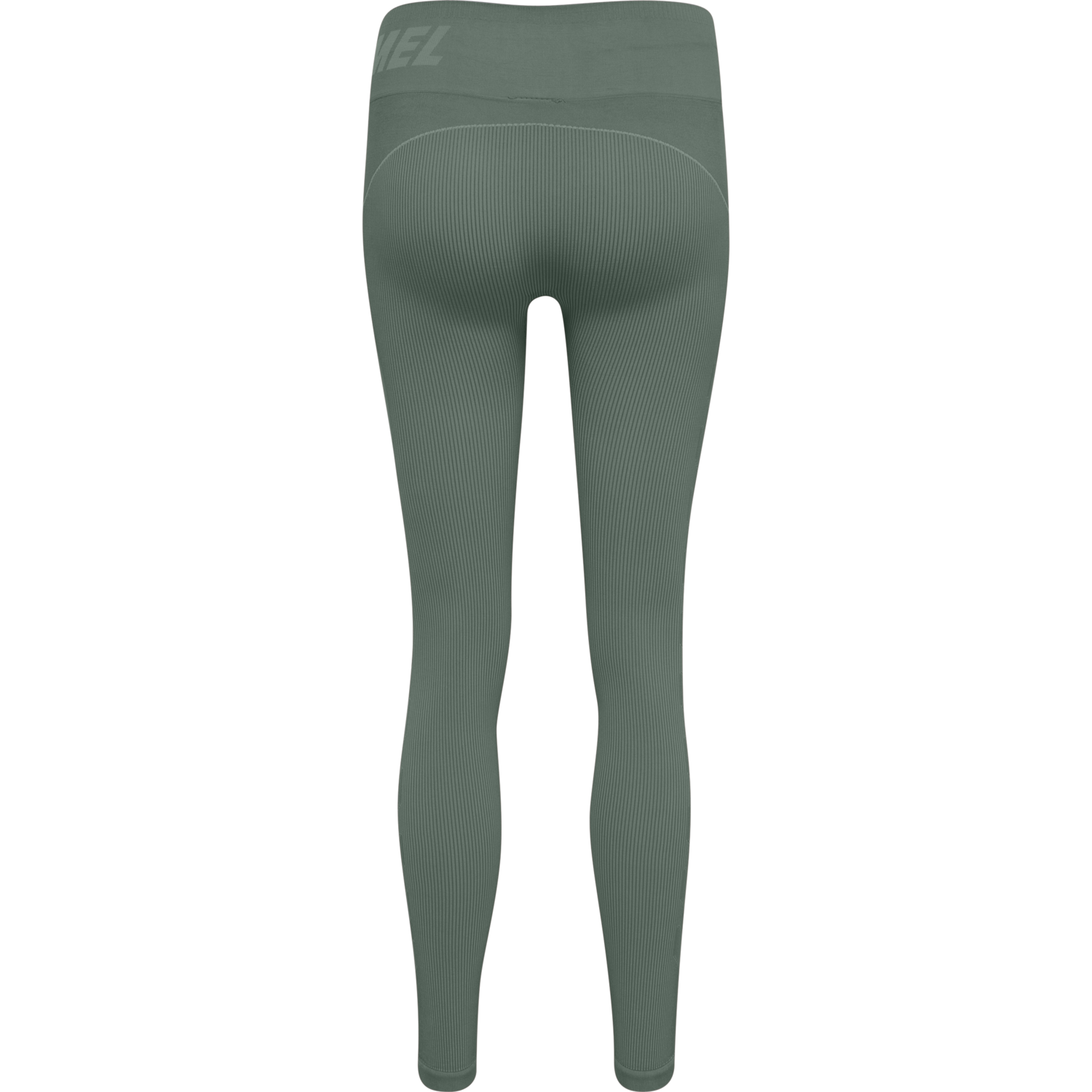 hmlTE CHRISTEL SEAMLESS MW TIGHTS, LILY PAD/ LAUREL WREATH MELANGE, packshot