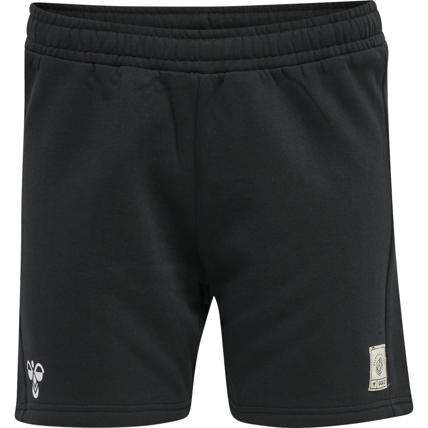 hmlGG12 SWEAT SHORTS WOMAN, BLACK, packshot