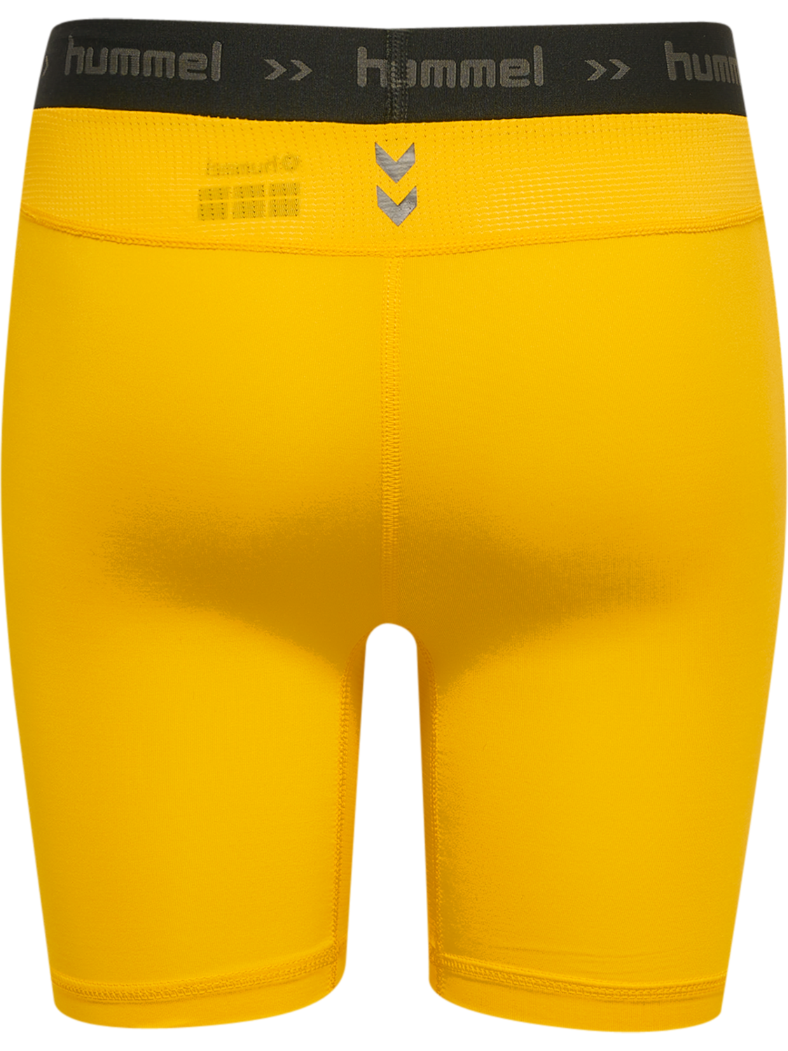 HML FIRST PERFORMAN KIDS TIG SHORTS, SPORTS YELLOW, packshot