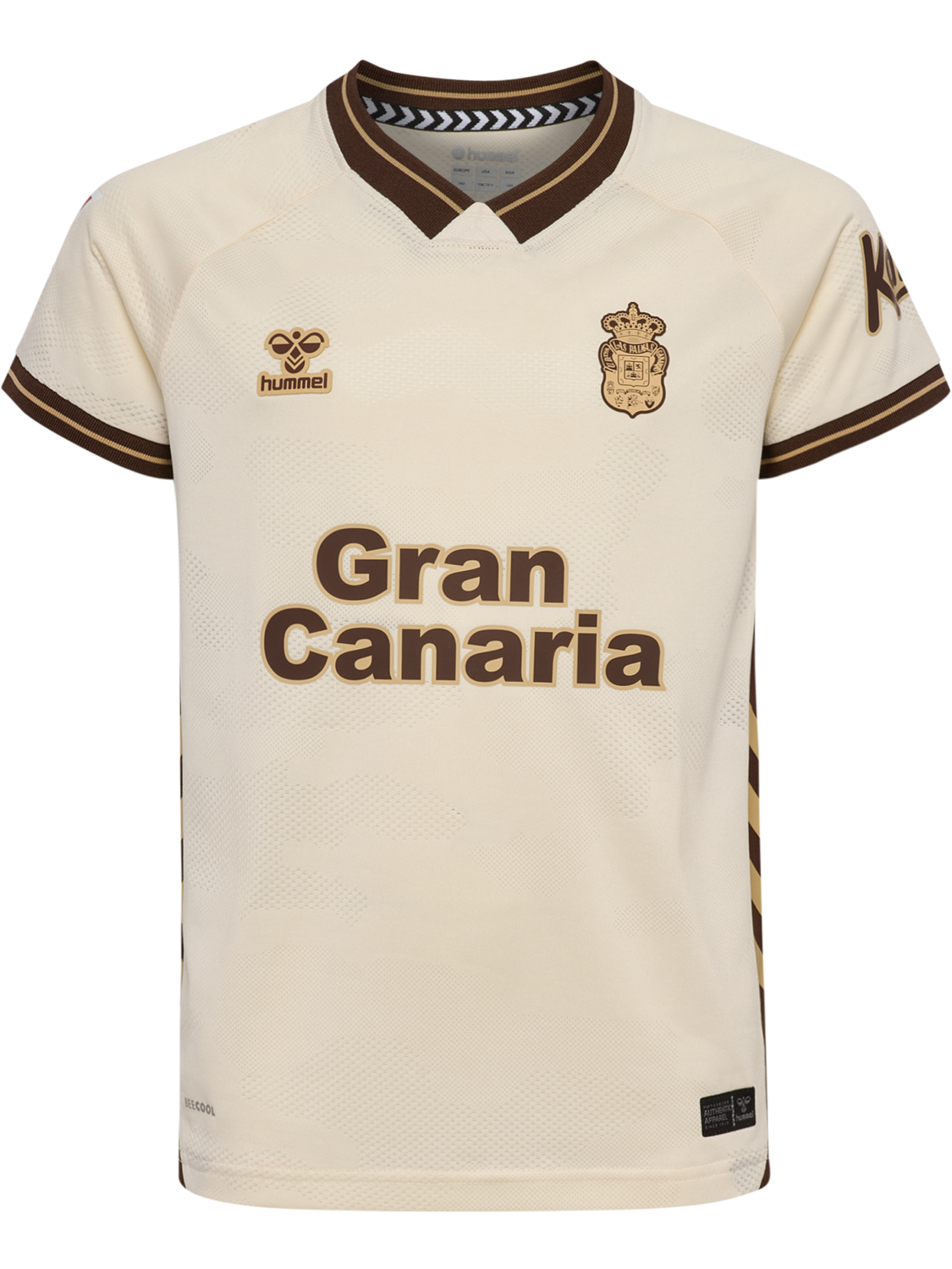 UDLP 25/26 THIRD JERSEY S/S KIDS, BUTTERCREAM, packshot