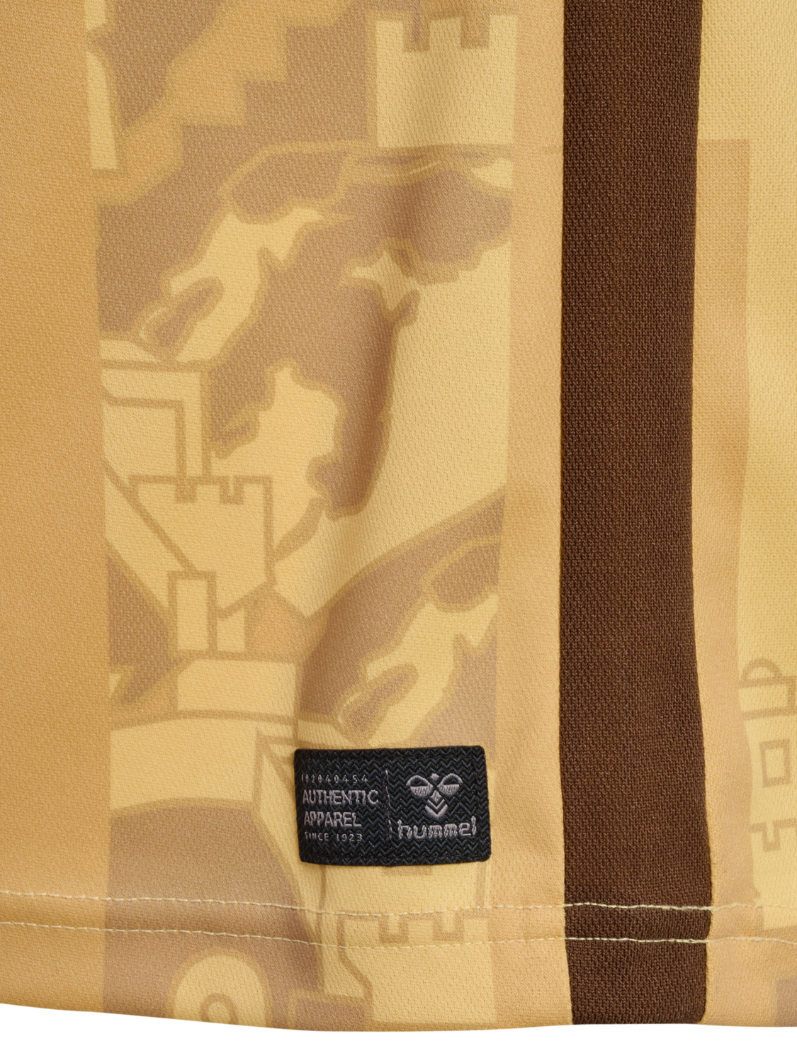 MCF 24/25 GIBRALFARO JERSEY S/S, NEW WHEAT WO SPONSOR, packshot