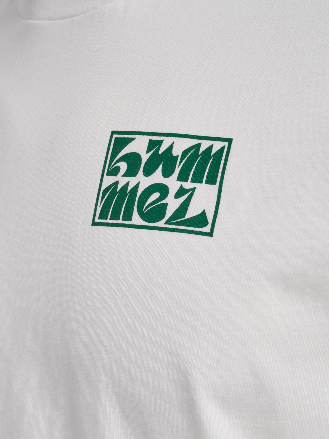 hmlREGULAR GRAPHIC TEE S/S, WHITE/EDEN, packshot