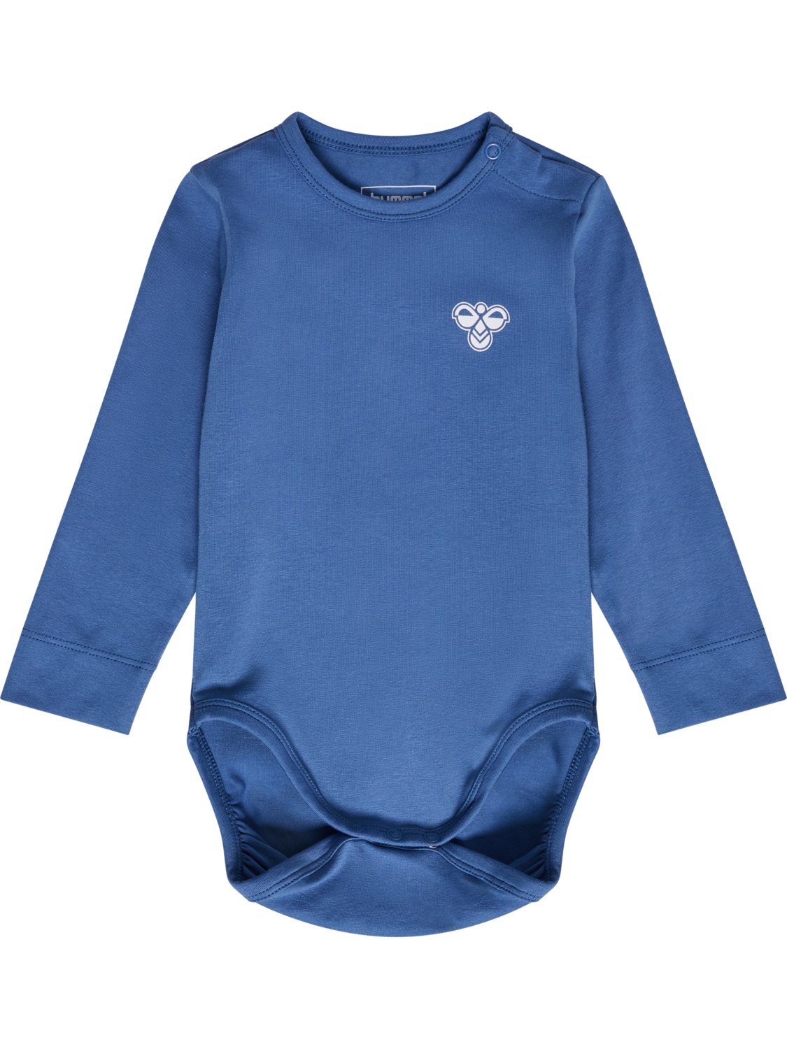 hmlMINI SOLID BODY L/S BEE, DUTCH BLUE, packshot