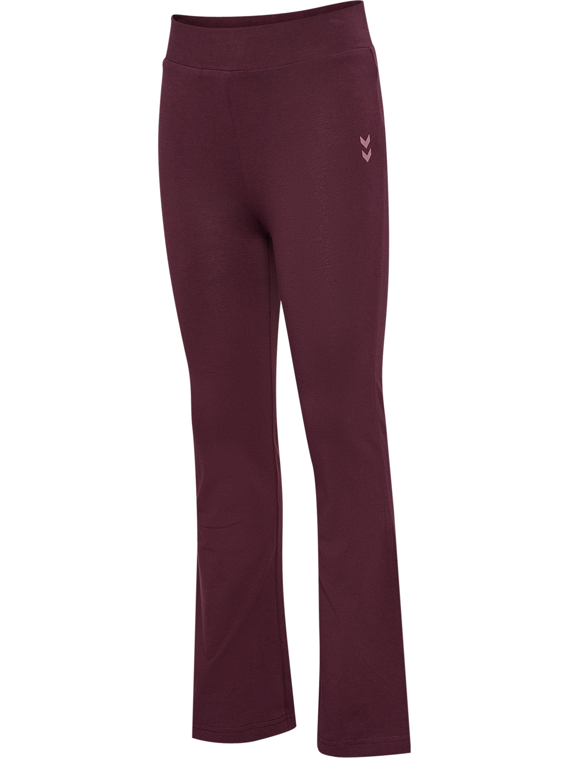 hmlJR FLARE TIGHTS, VINEYARD WINE, packshot