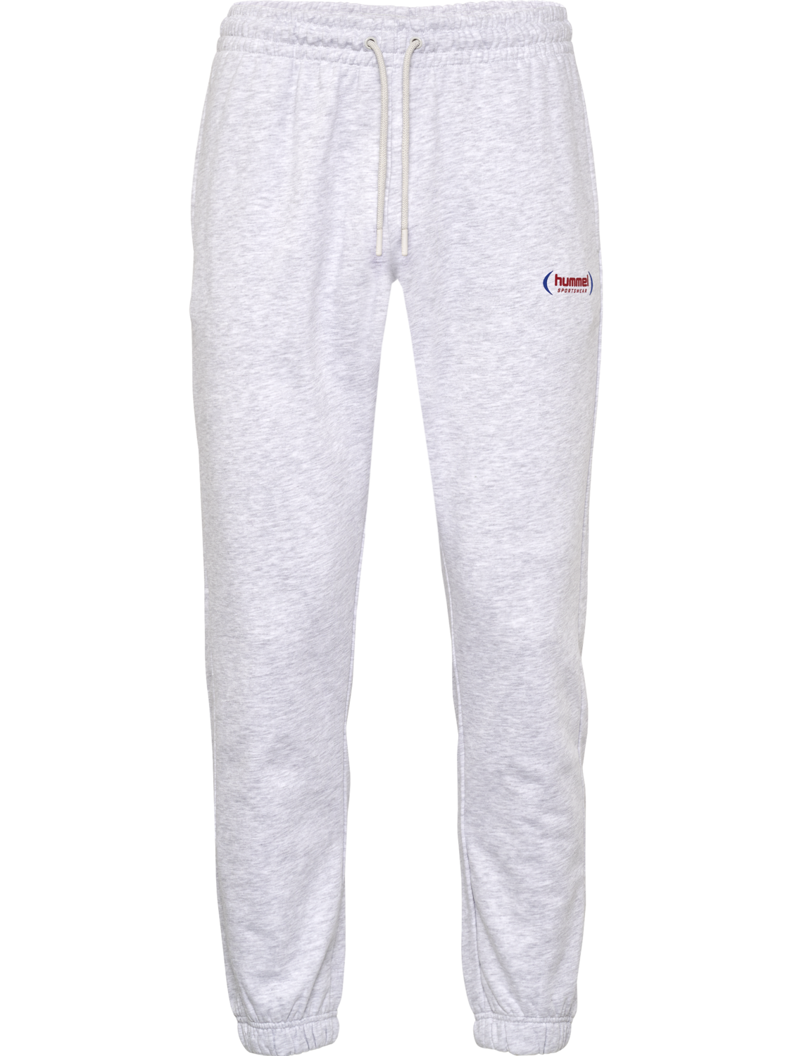 hmlFELIX REGULAR PANTS, LIGHT GREY MELANGE, packshot