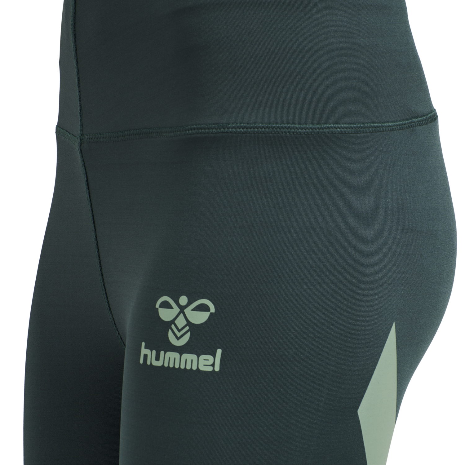 hmlPARIS HIGH WAIST TIGHTS, DARKEST SPRUCE, packshot