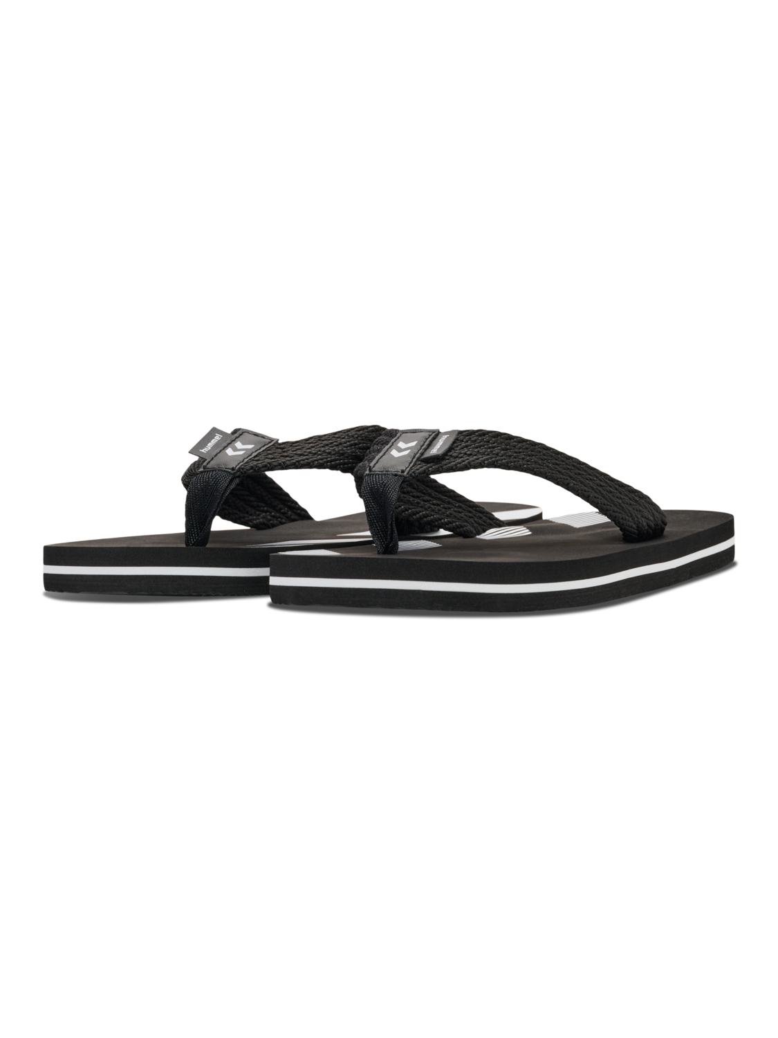 CHEVRON SPORT FLIP FLOP, BLACK, packshot