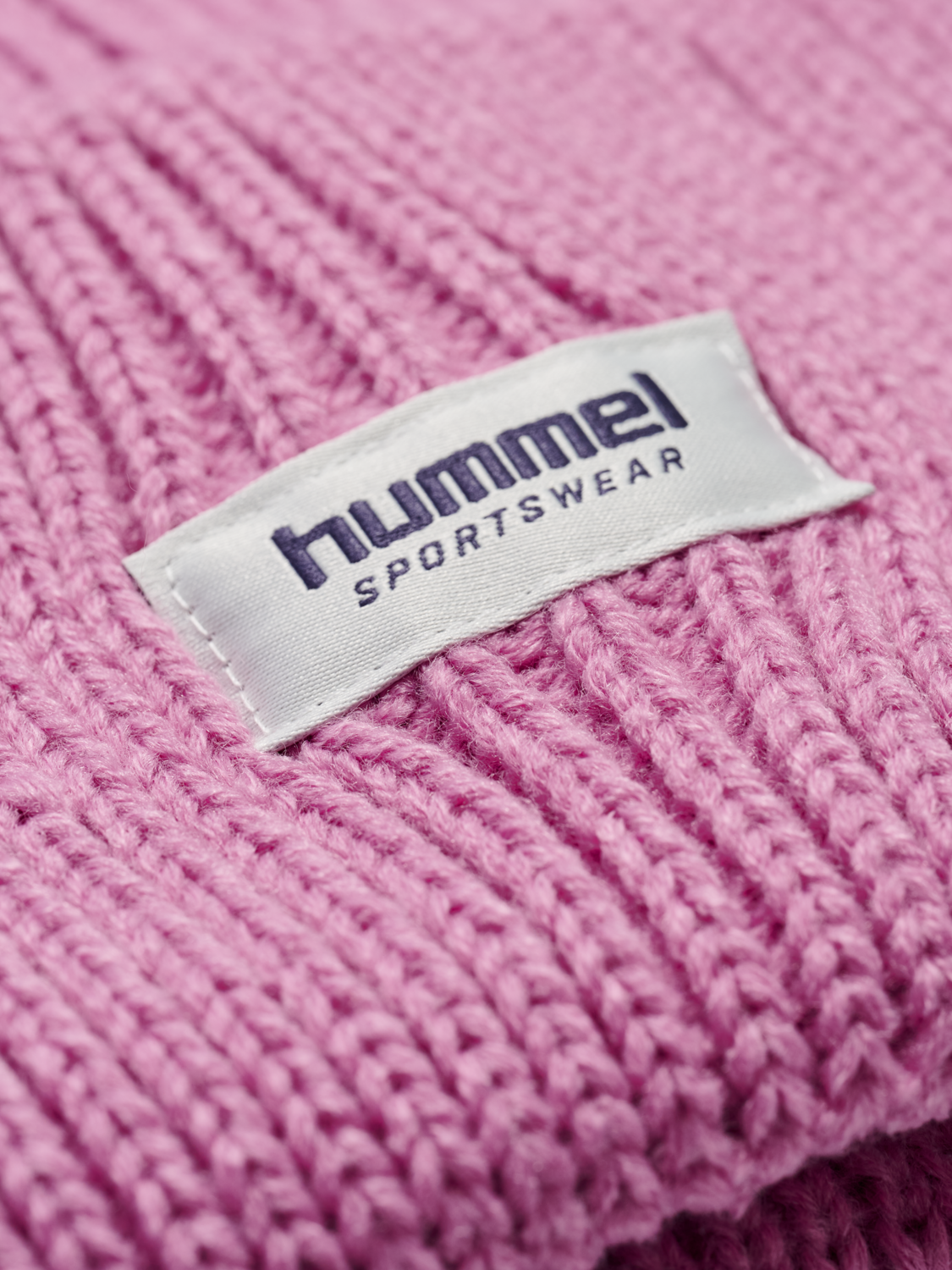 hmlJR HEAVY RIB KNIT BEANIE, POLIGNAC, packshot
