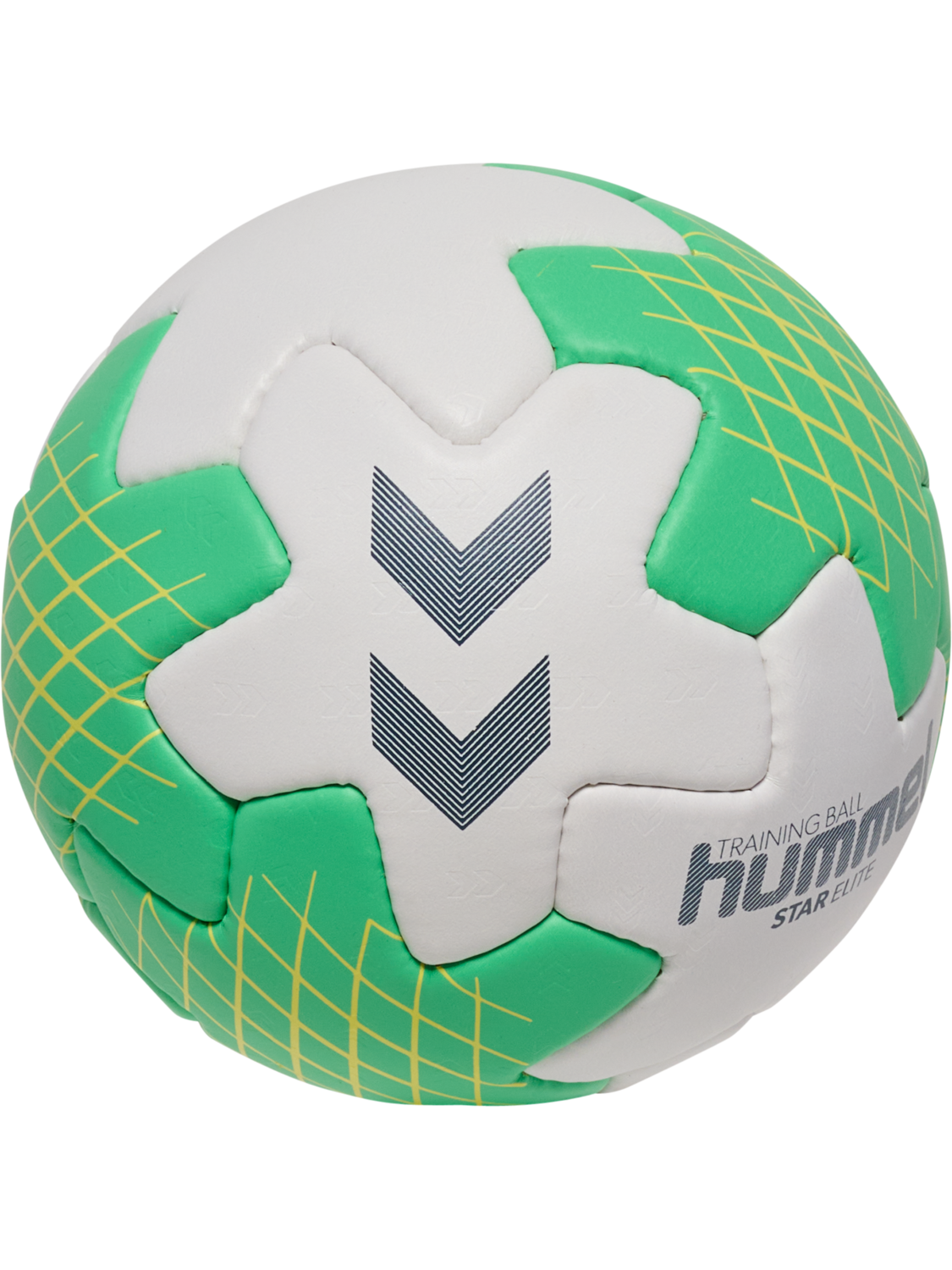 hmlSTAR ELITE HB, OFF WHITE/GREEN/YELLOW, packshot