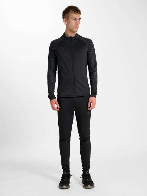 hmlPRO TRAINING ZIP JACKET, BLACK, model