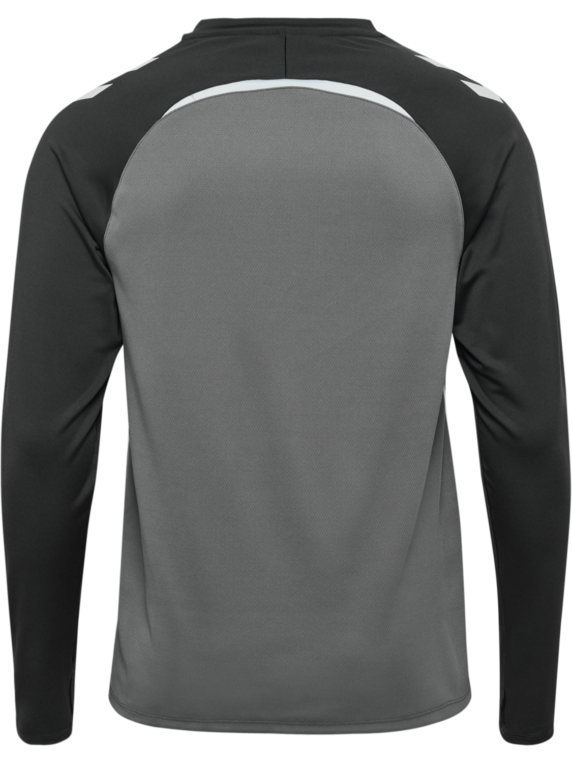 hmlLEAD 2.0 CREW SWEAT, STEEL GRAY/ASPHALT, packshot