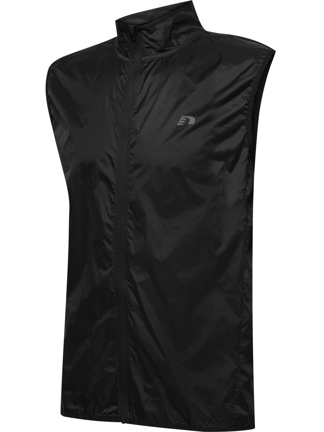nwlPACKABLE TRAIL VEST, BLACK, packshot