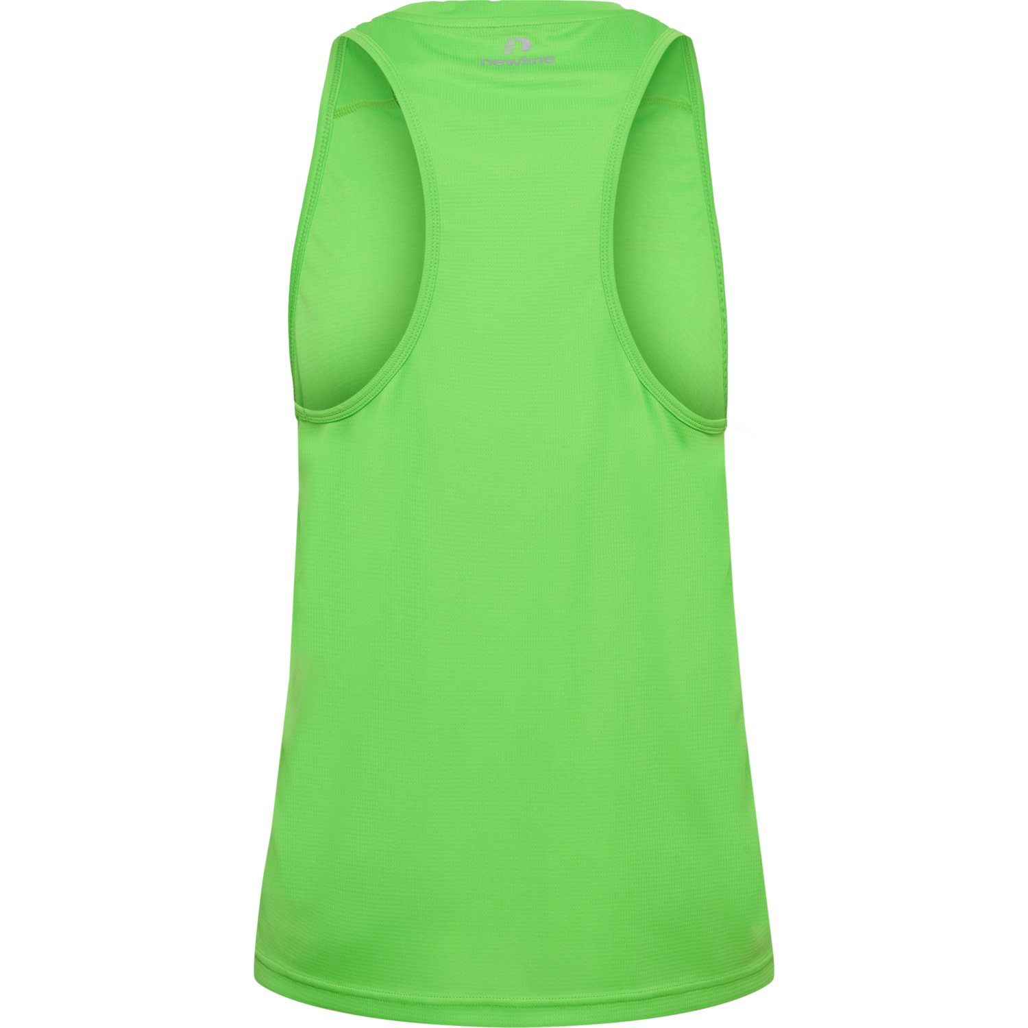 MEN'S ATHLETIC RUNNING SINGLET, GREEN FLASH, packshot
