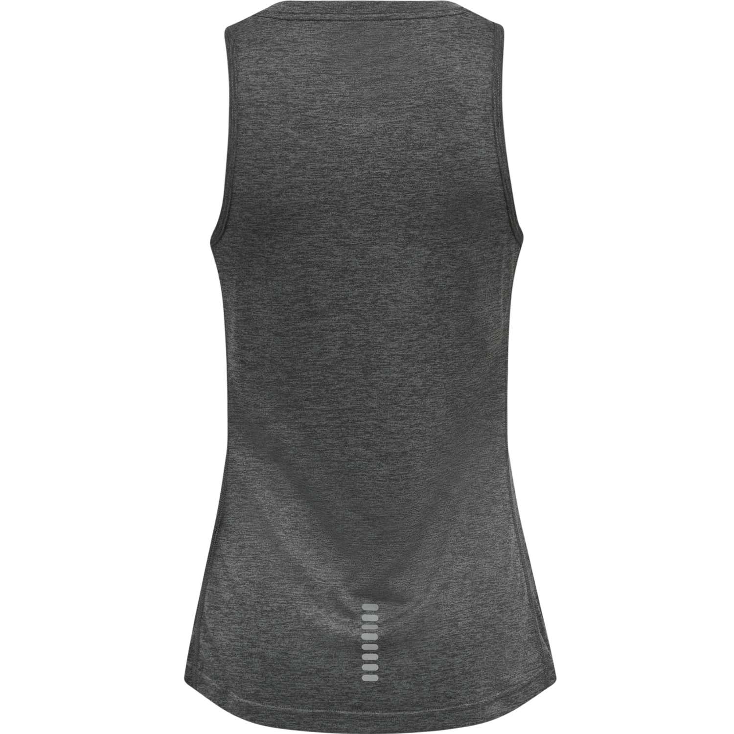 WOMEN RUNNING SINGLET, FORGED IRON MELANGE, packshot