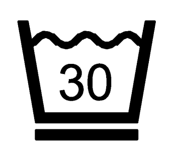 Lavar a m&aacute;quina con cuidado a 30&nbsp;&ordm;C